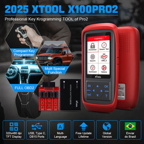 2025 XTOOL X100PR02 Professional Key Krogramming TOOL of Pro2