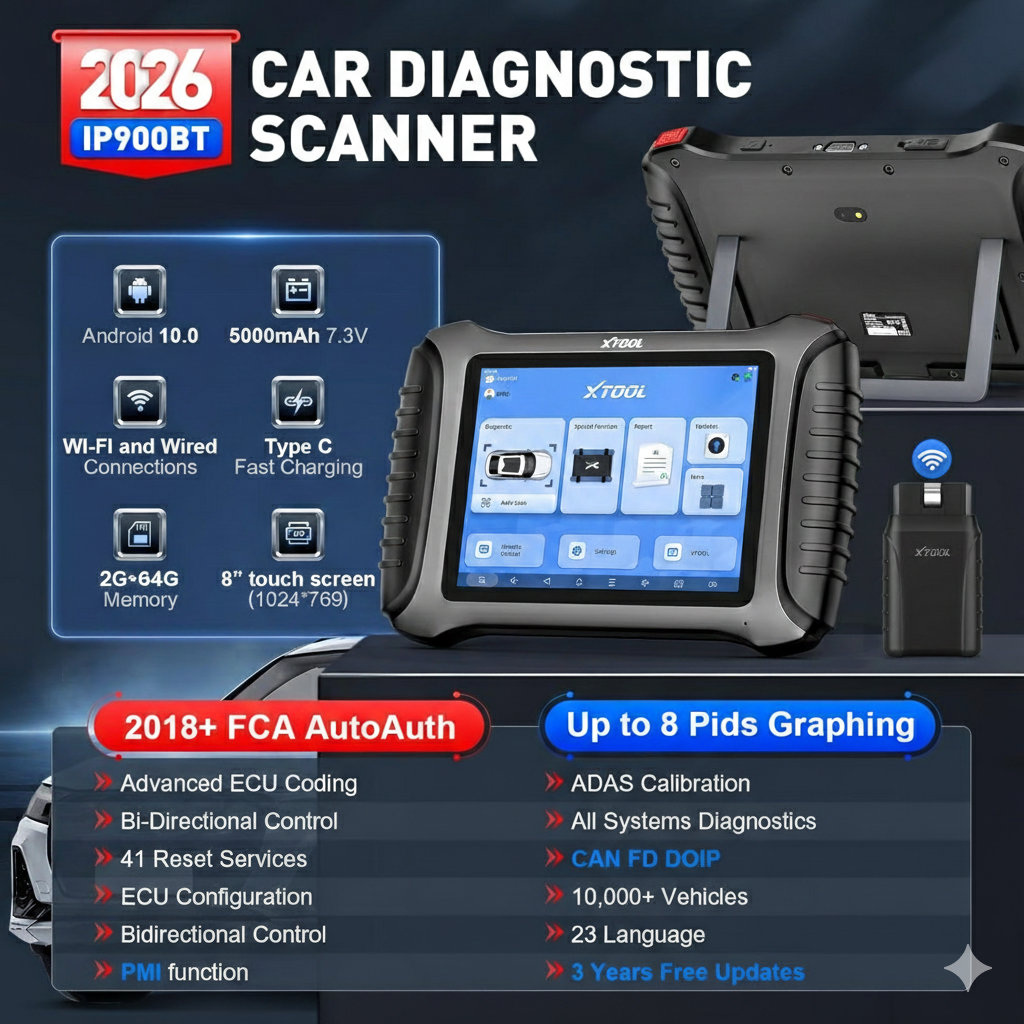 XTOOL_IP900BT CAR DIAGNOSTIC SCANNER