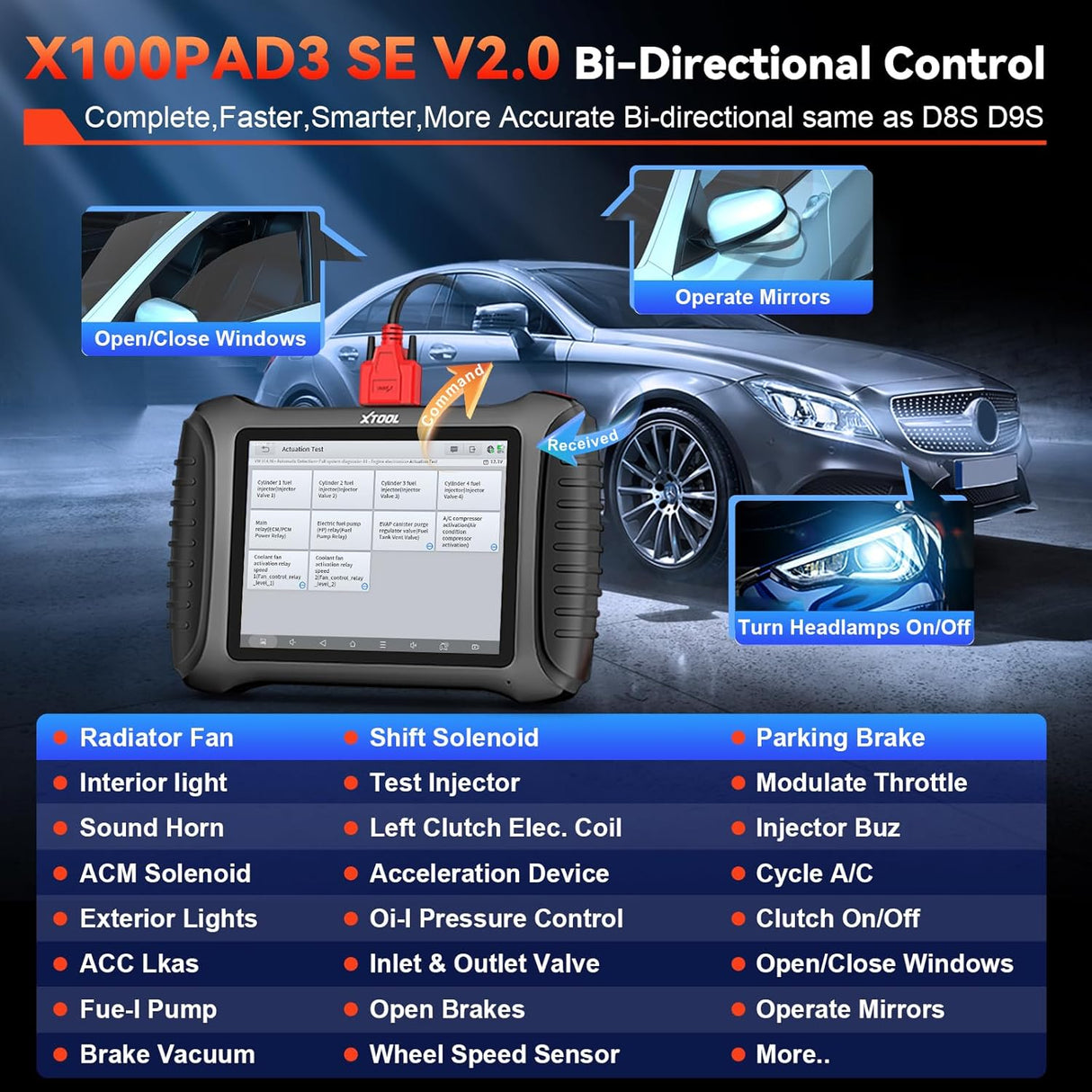 X100PAD3 SE V2.0Bi-Directional Control