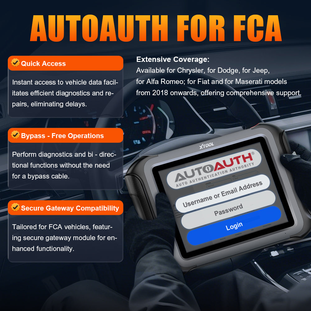 D9 HD AUTOAUTH FOR FCA