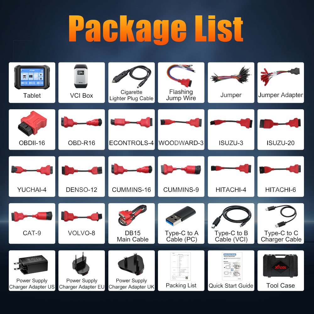 D9 HD Package list