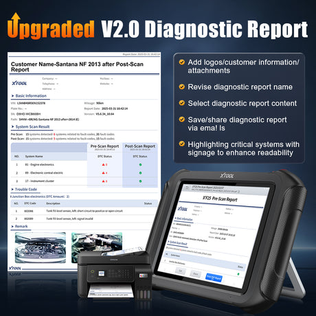 D9 HD upgraded V2.0 Diagnostic Report