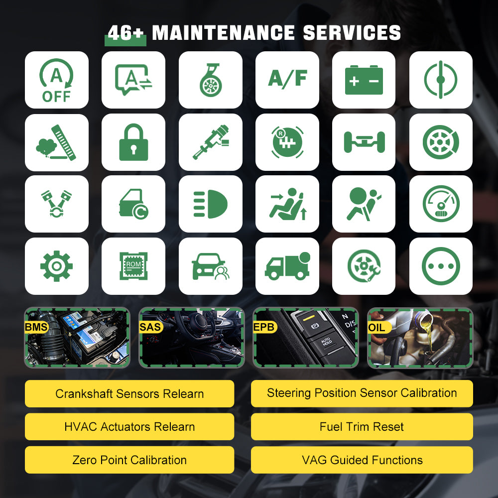The XTOOL D9EV 46+MAINTENANCE SERVICES