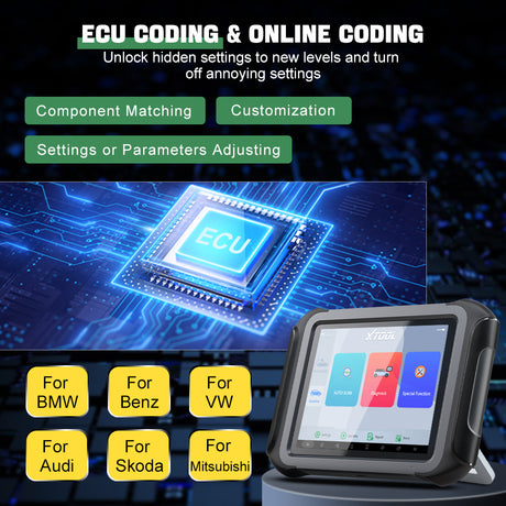 The XTOOL D9EV ECU CODING& ONLINE CODING