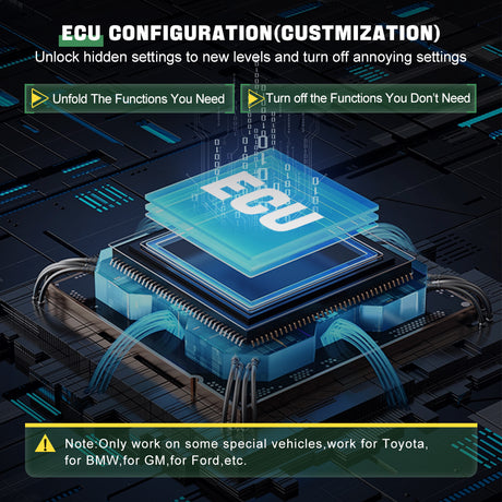 The XTOOL D9EV ECU CONFIGURATION(CUSTMIZATION)