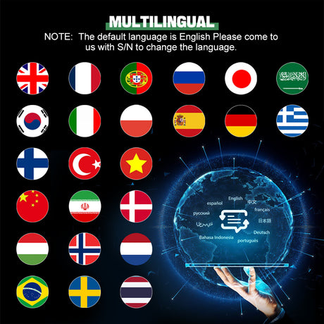 The XTOOL D9EV MULTILINGUAL