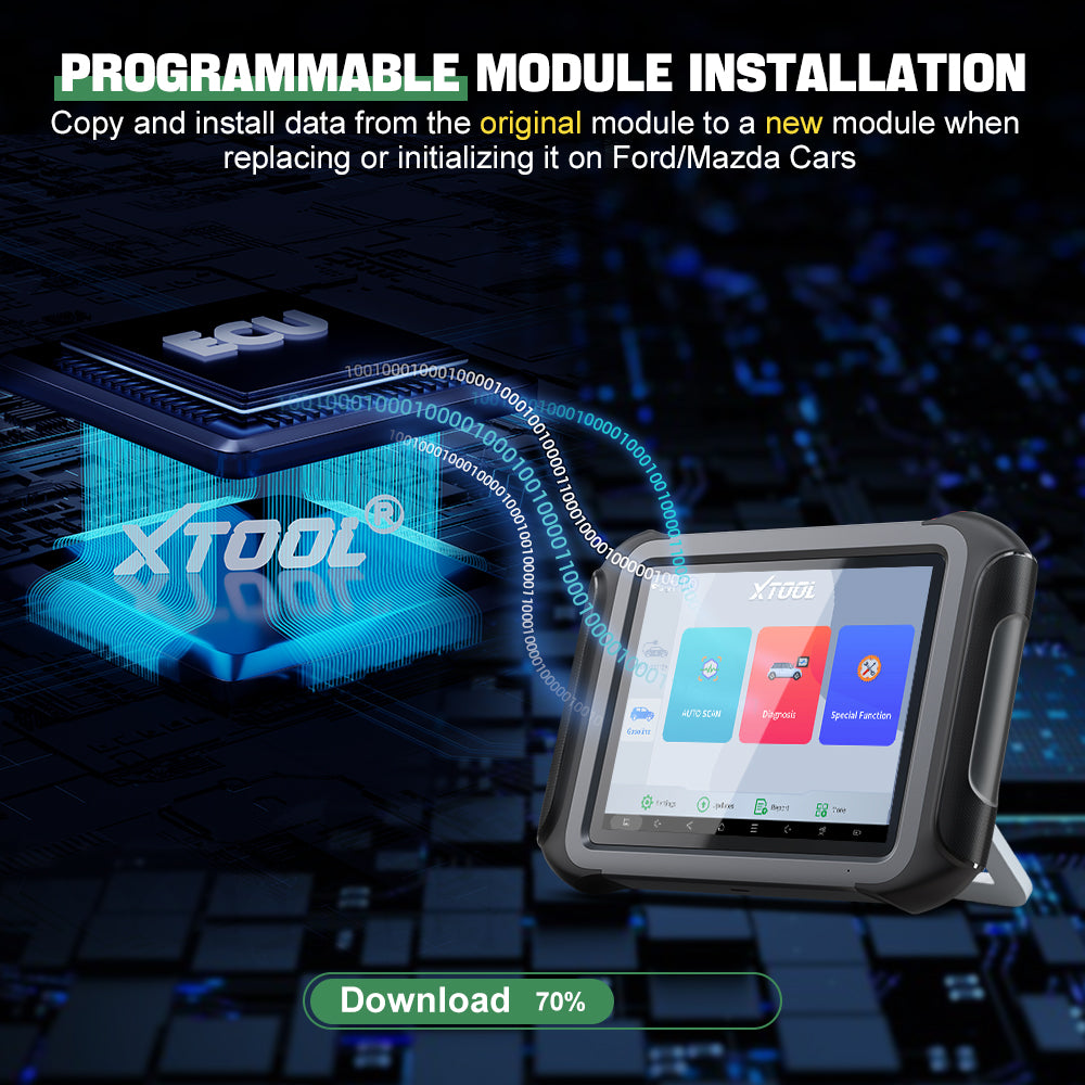 The XTOOL D9EV PROGRAMMABLE MODULE INSTALLATION