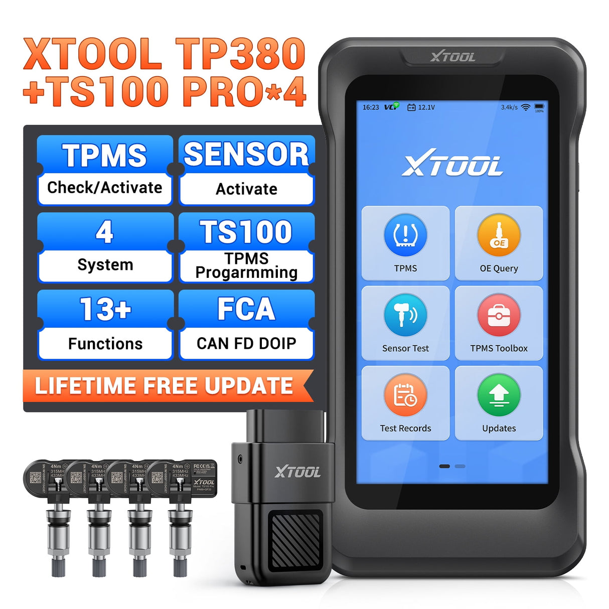XTOOL TP380
