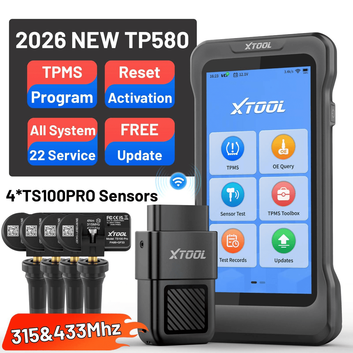 XTOOL TP580