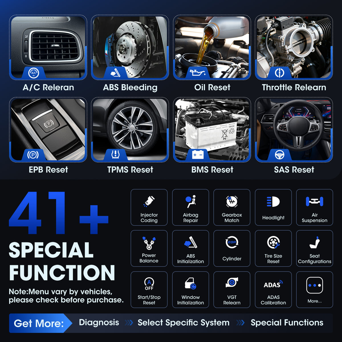 XTOOL D8 41+SPECIAL FUNCTION