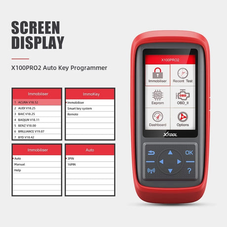 XTOOL X100 Pro2 Auto Key Programmer