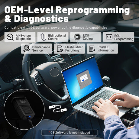 XTOOL XTS500 OEM-Level Reprogramming& Diagnostics