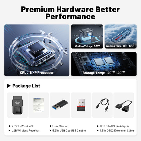 XTOOL XTS500 Premium Hardware Better Performance