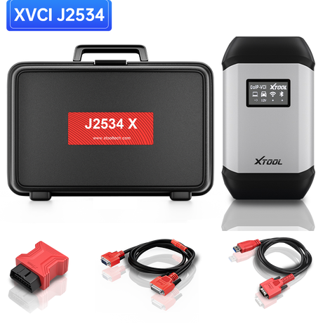 XTOOL XVCI MAX J2534 ECU Programming Car Diagnostic Tool