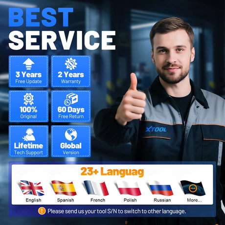 Xtool D7X BEST
SERVICE