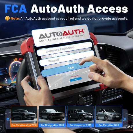 Xtool D7X FCA AutoAuth Access