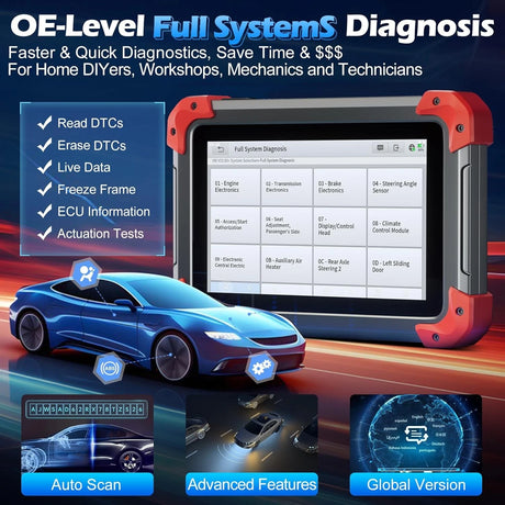 Xtool D7X OE-Level Full Systems Diagnosis