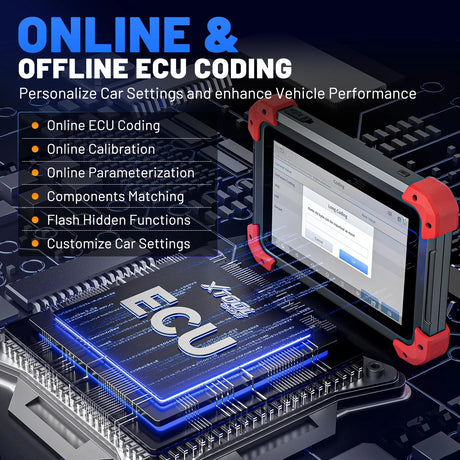 Xtool D7bt V2.0 ONLINE & OFFLINE ECU CODING