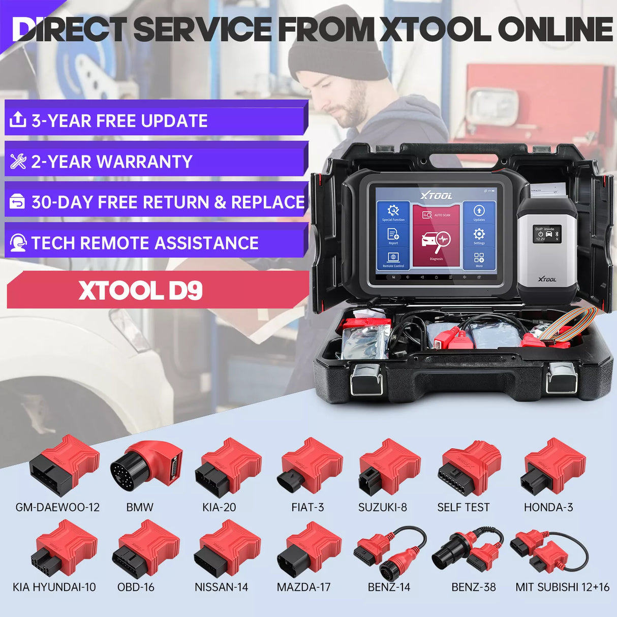 Xtool D9 DIRECT SERVICE FROM XTOOL Global