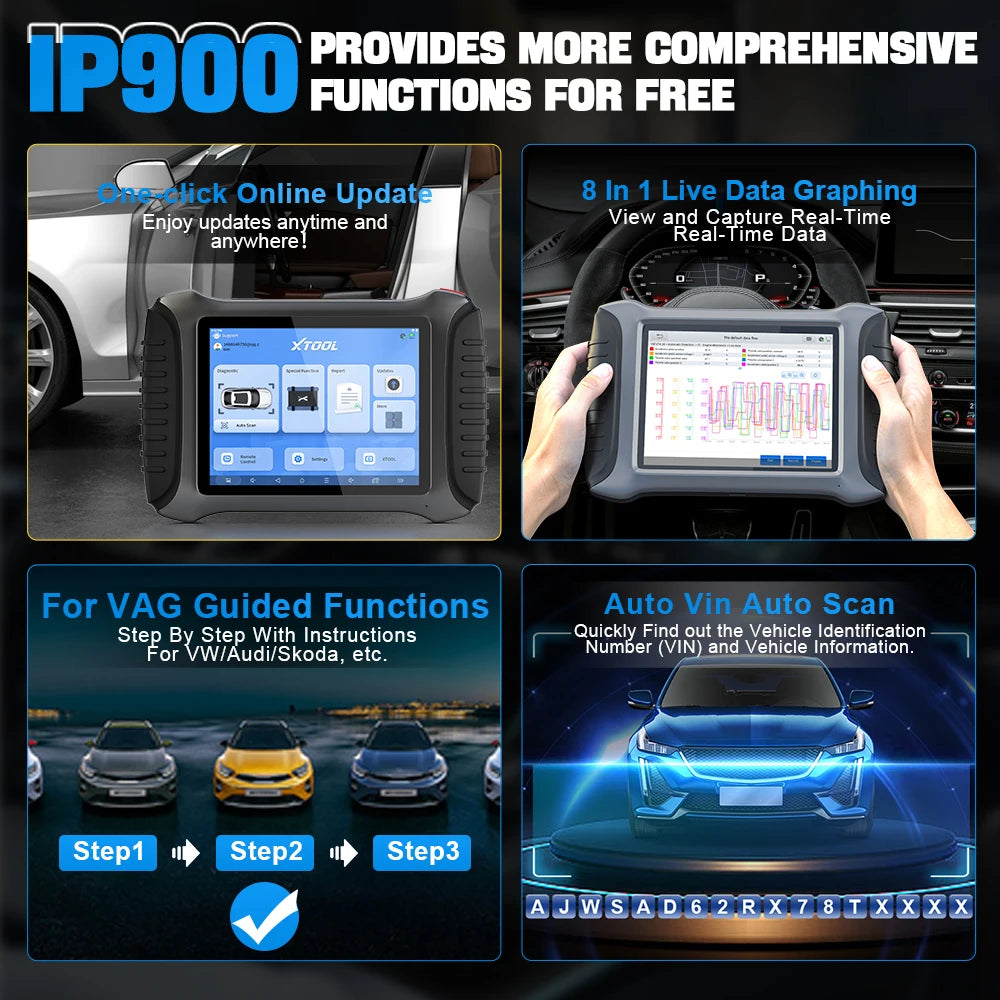 Xtool Ip900 Provides more comprehensive functions for free