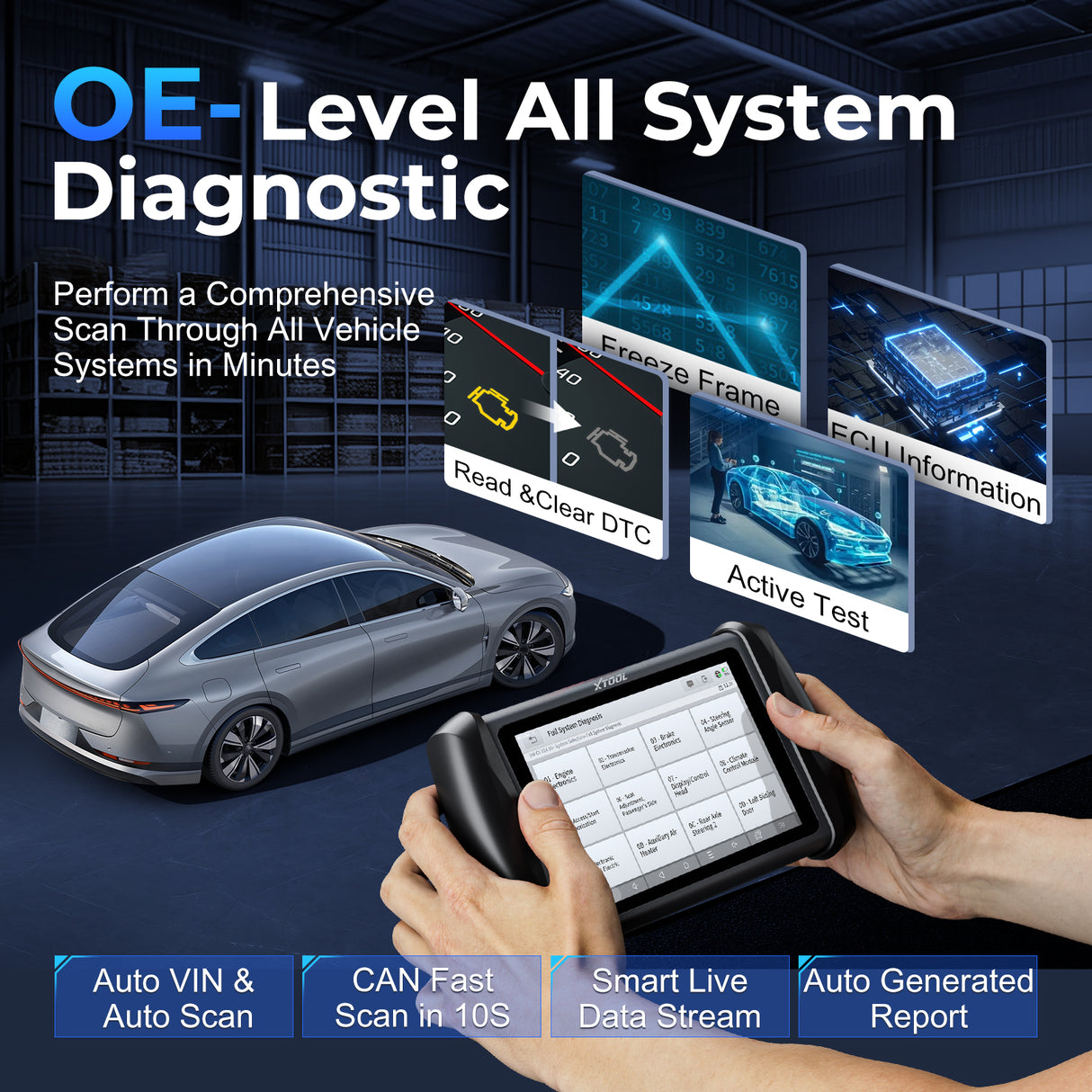 xtool IP819 all system diagnostic