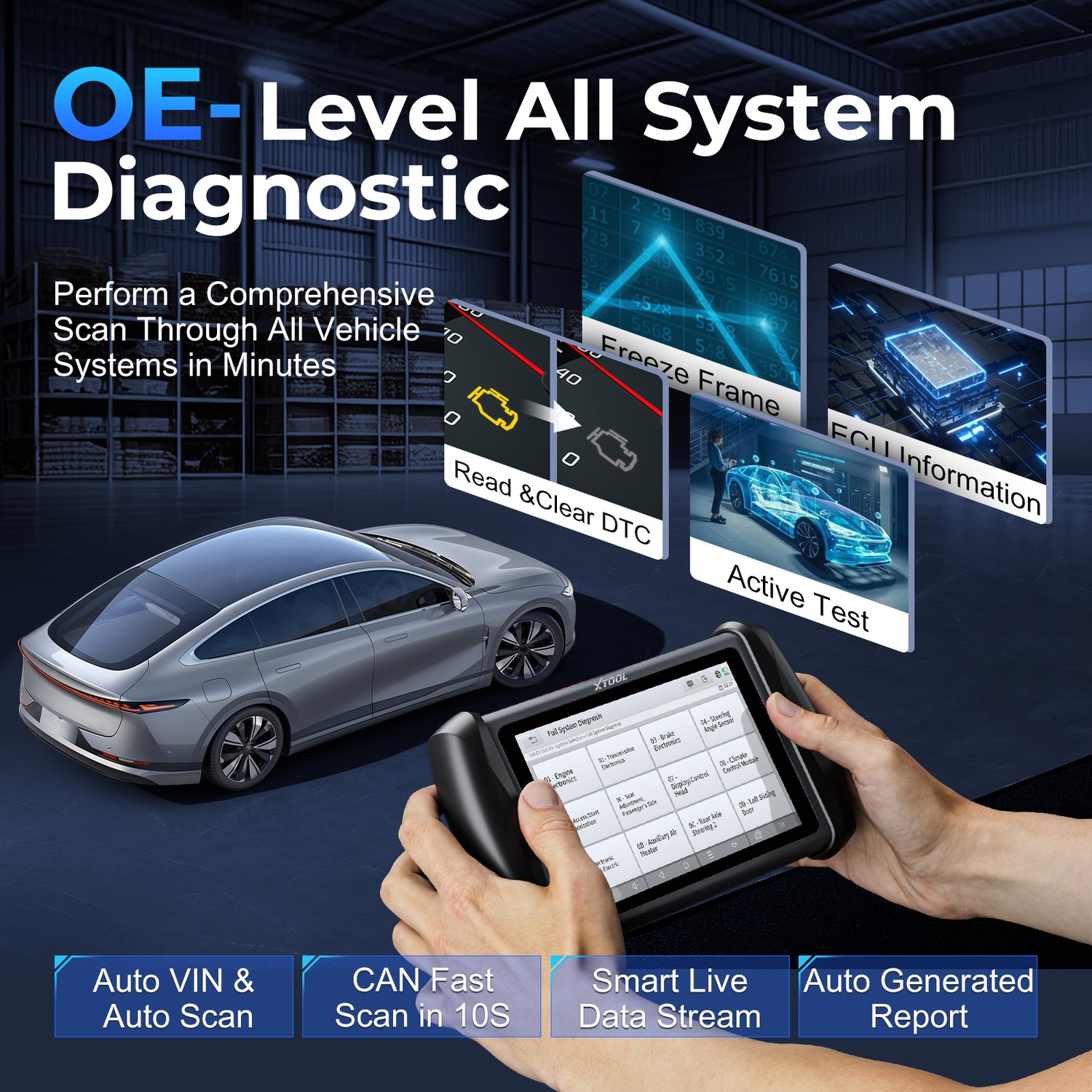 xtool IP819 all system diagnostic