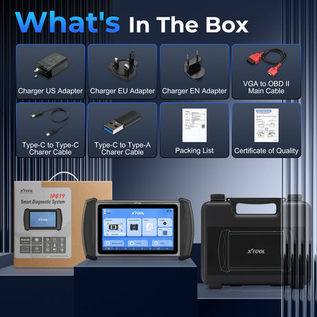 xtool IP819 package list