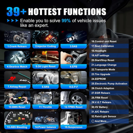 xtool d7s 39+HOTTEST FUNCTIONS