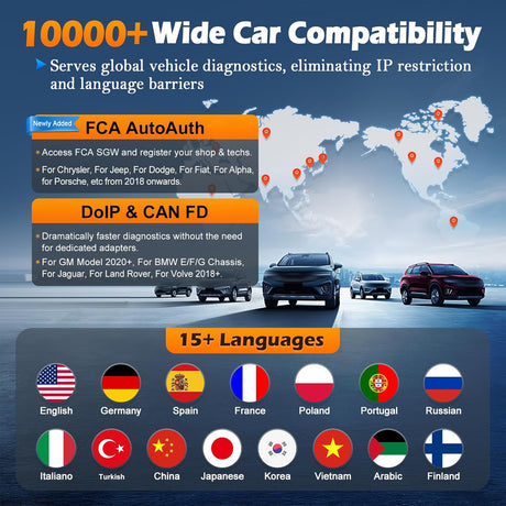 xtool ip900s 10000+Wide car compatibility
