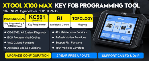 Por que o XTOOL X100MAX é a melhor ferramenta de programação da XTOOL ...