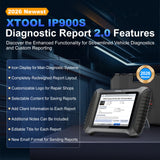 XTOOL IP900S Diagnostic Report 2.0 Features