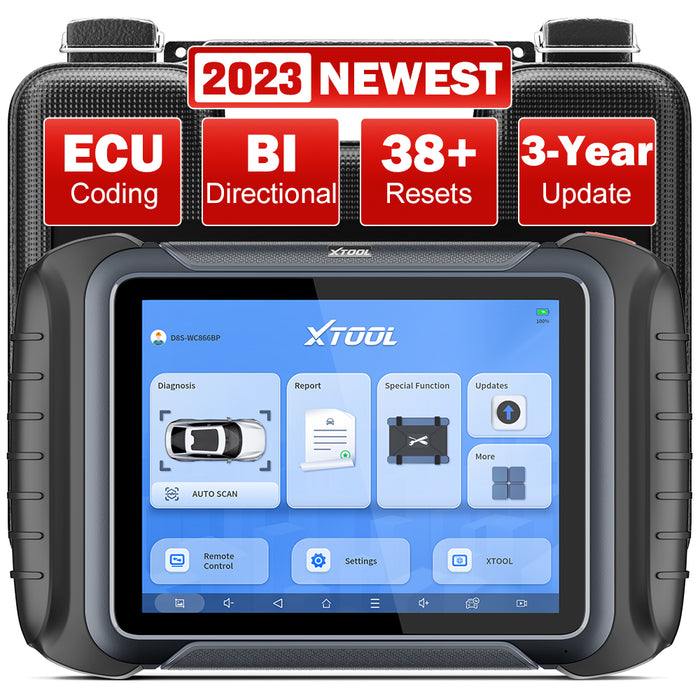 XTOOL D8S Update of XTOOL D8 Car Diagnostic Scanner Automotivo Tools ECU Coding With Technology Map DOIP&CAN FD Free Update