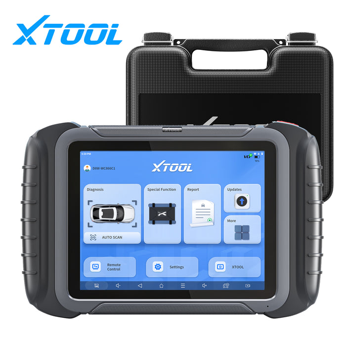 XTOOL D8W WIFI OBD2 Car Diagnostic Tools ECU Online Coding/Hidding Flash All System CANFD/DOIP Active Test 38 Reset Free Update