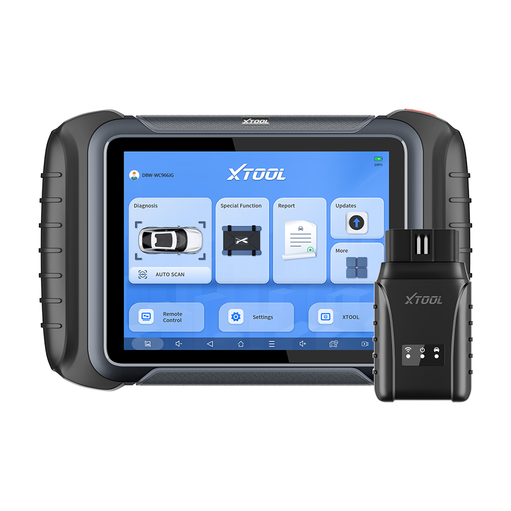 XTOOL D8W V2.0 WiFi Diagnostic Scanner – Full System, ECU Coding, FCA AutoAuth, 3 Yr Updates