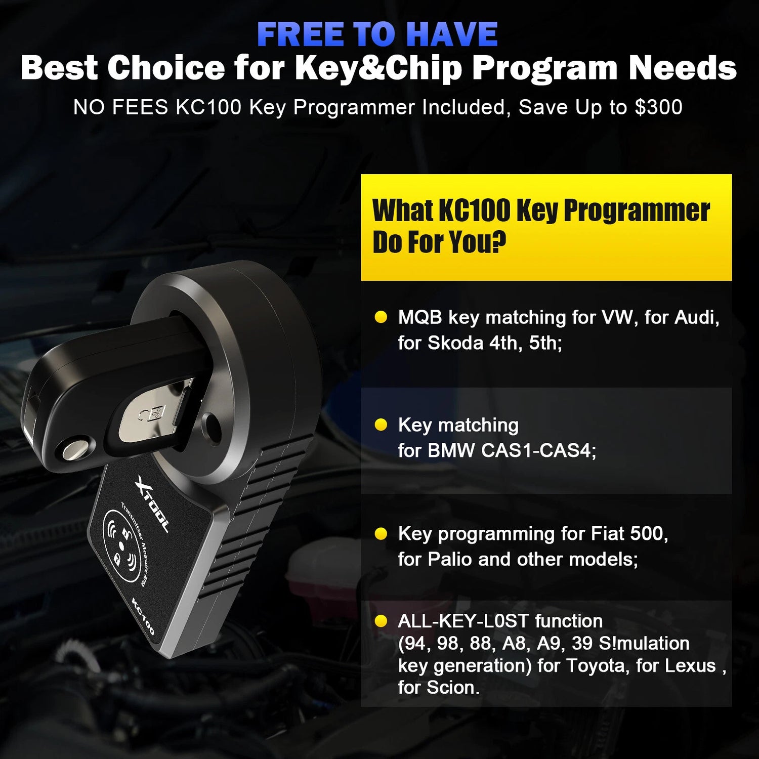 INPLUS IK618 V2.0 Best Choice for Key&Chip Program Needs