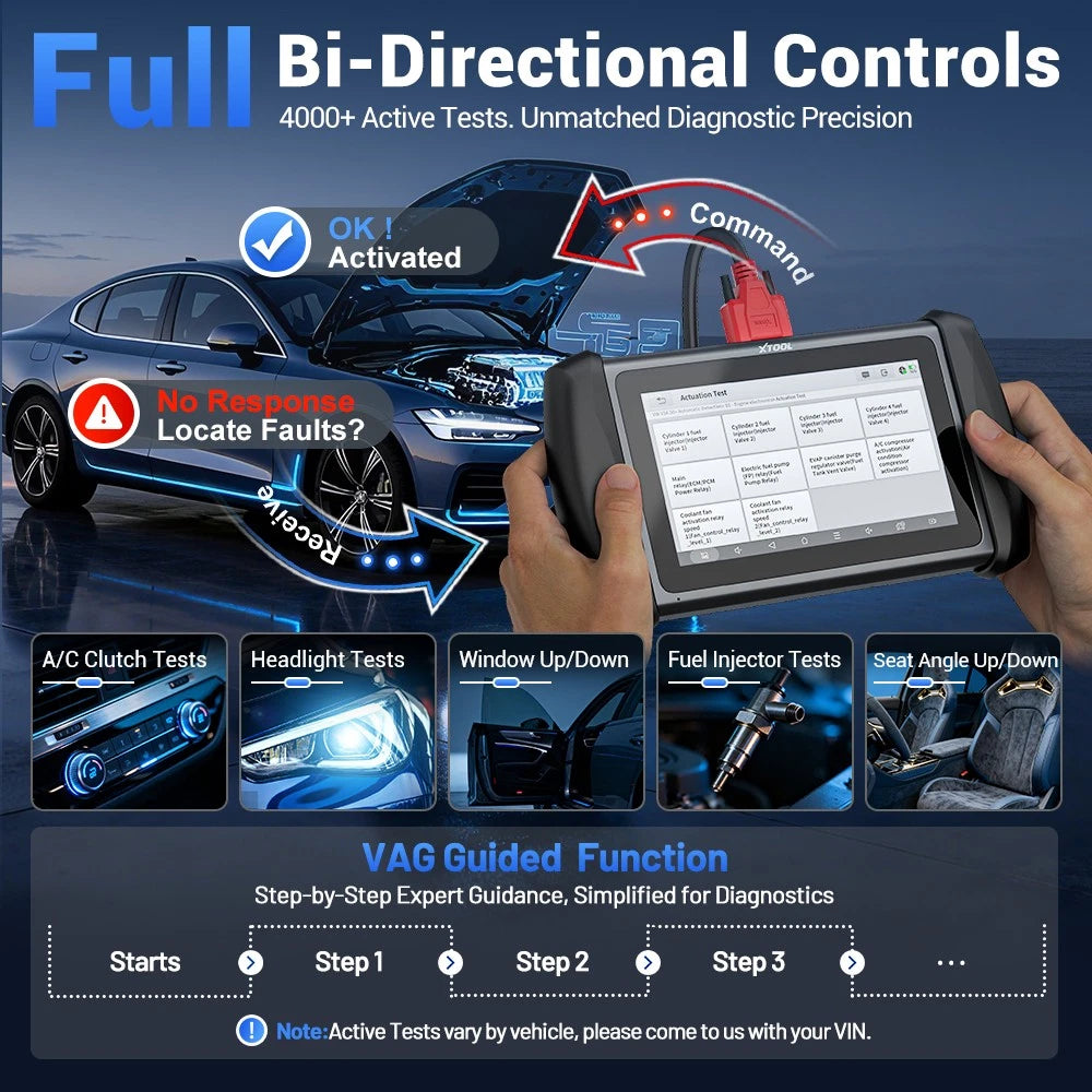 INPLUS IK618 V2.0 Full Bi-Directional Controls 4000+ Active Tests. Unmatched Diagnostic Precision