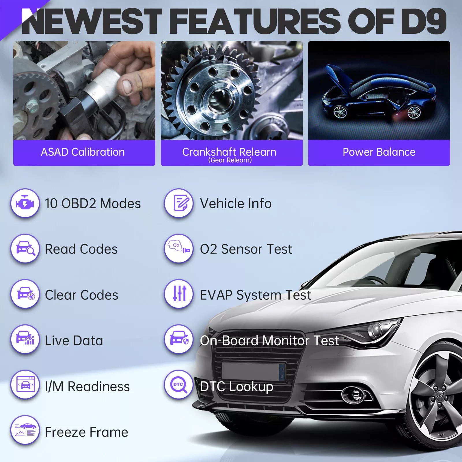 NEWEST FEATURES OF Xtool D9 