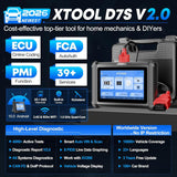 The 2026 XTOOL D7S, being the latest upgraded version of the D7, presents enhanced features and demonstrates superior performance