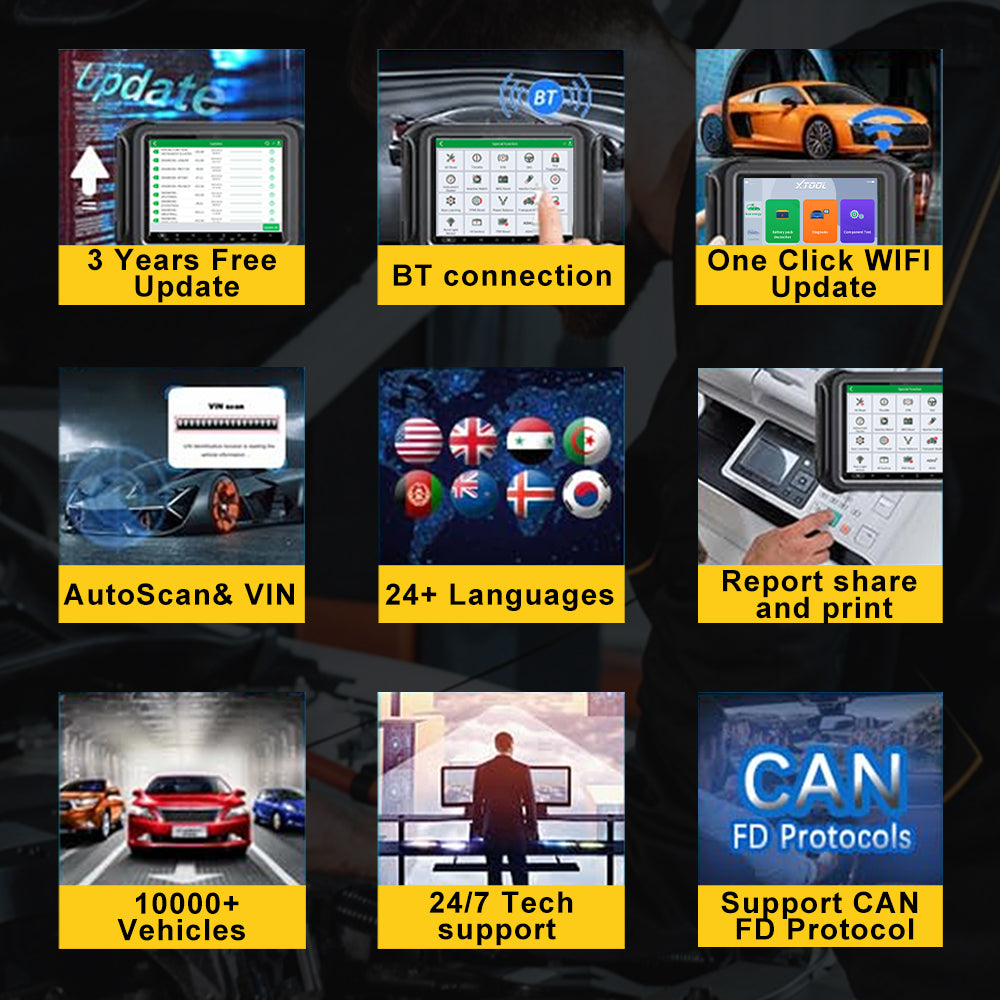 The XTOOL D9EV Support CAN FD Protocol