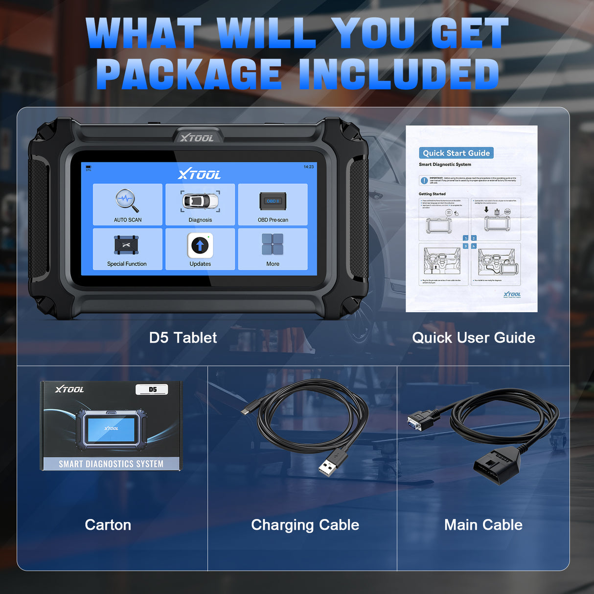 XTOOL D5 – Xtool Official Car Diagnostic TOOL Store