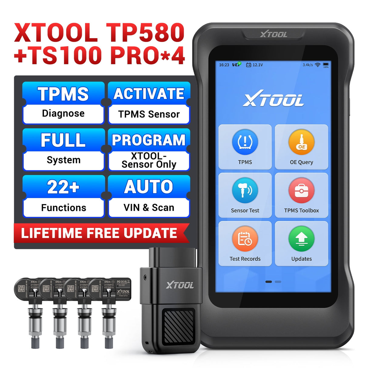 XTOOL TP580