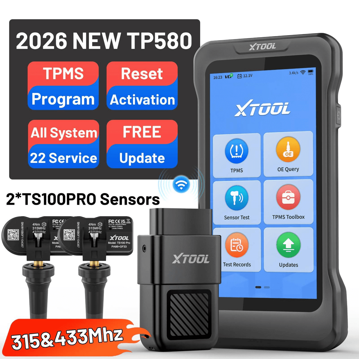 XTOOL TP580