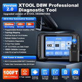 XTOOL D8W V2.0 W!F!SCAN TOOL 2025 NEWEST, UPGRADED VERSION OF D8/D8BT
