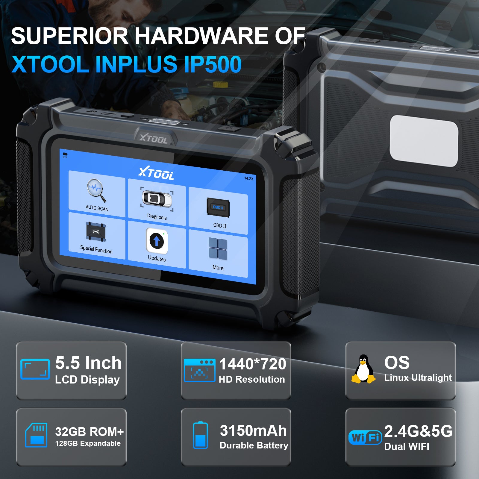 XTOOL IP500-BMR For BMW/Mini/Rolls-Royce ALL SUPERIOR HARDWARE