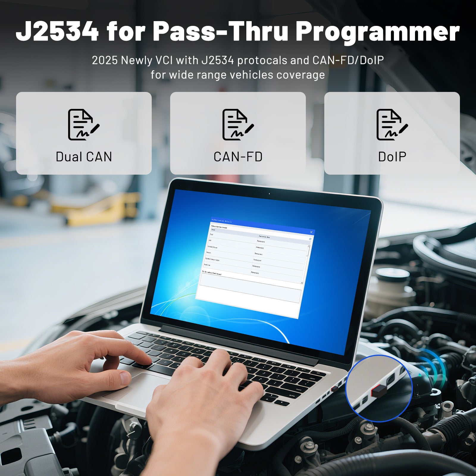 XTOOL XTS500 J2534 for Pass-Thru Programmer