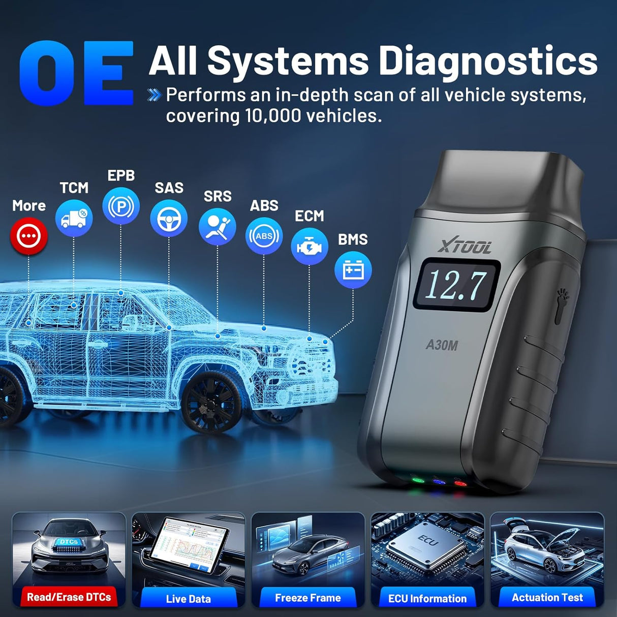 Xtool A30M all system diagnostics