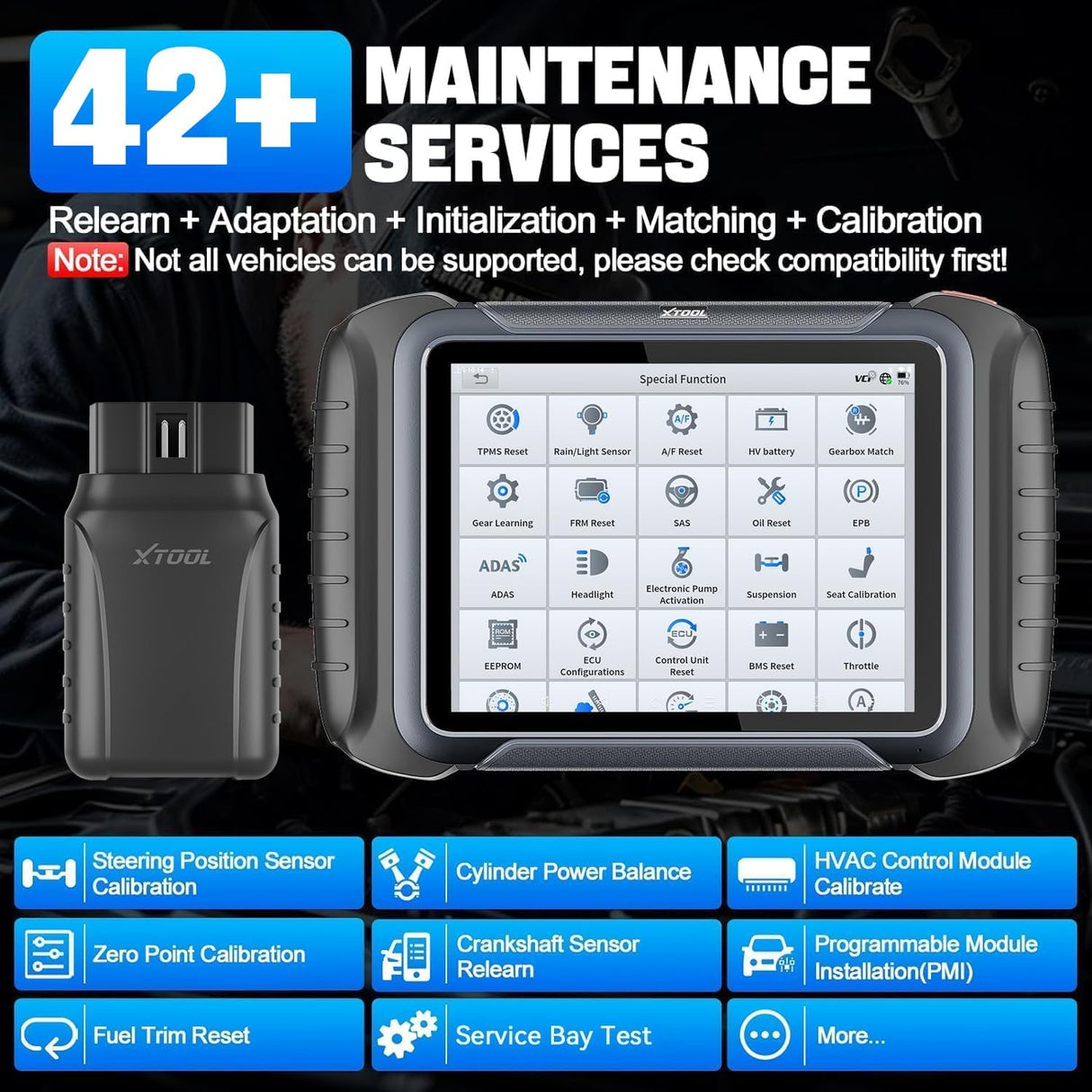 Xtool D8W 42+ Special function
