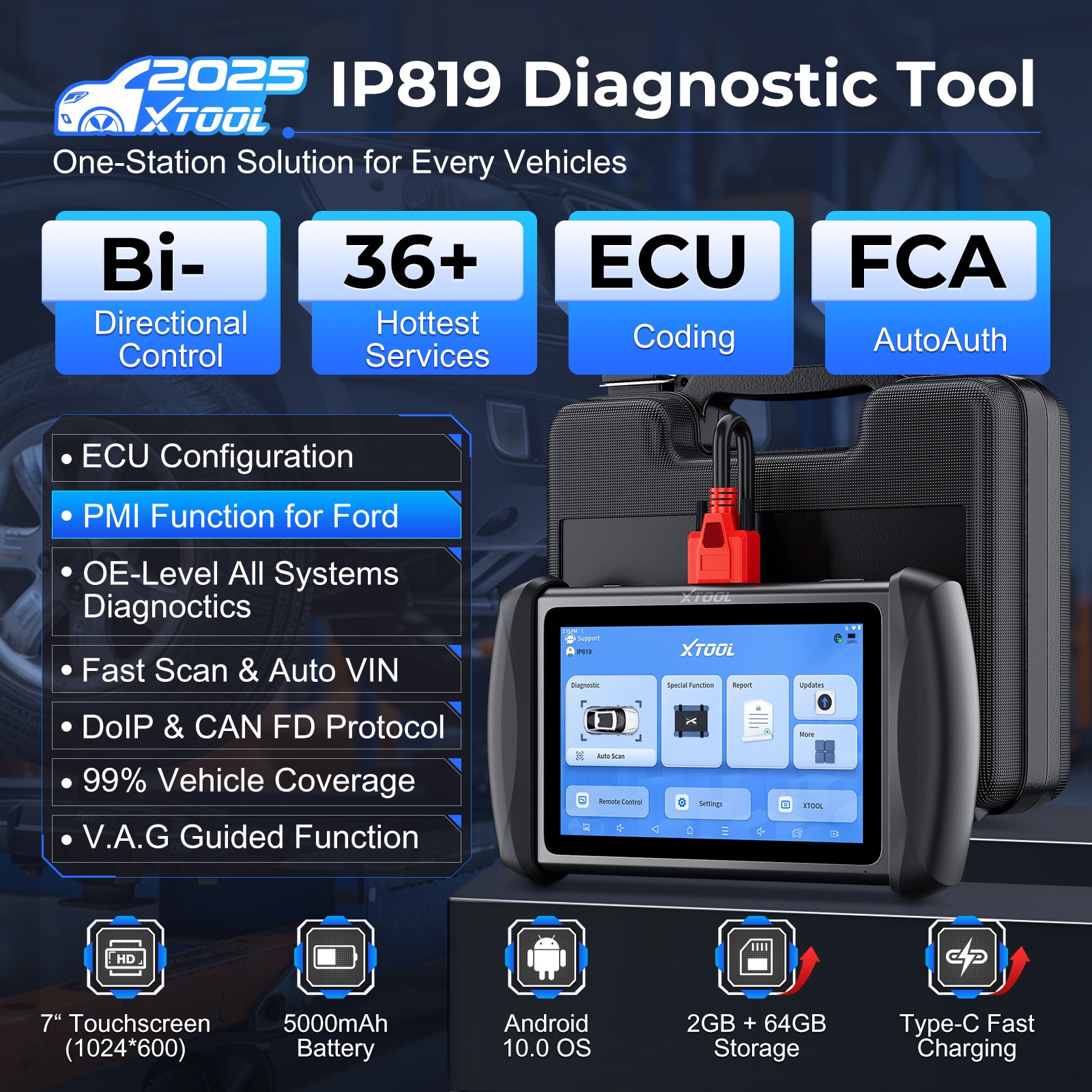 Xtool_IP819_diagnostic_tool