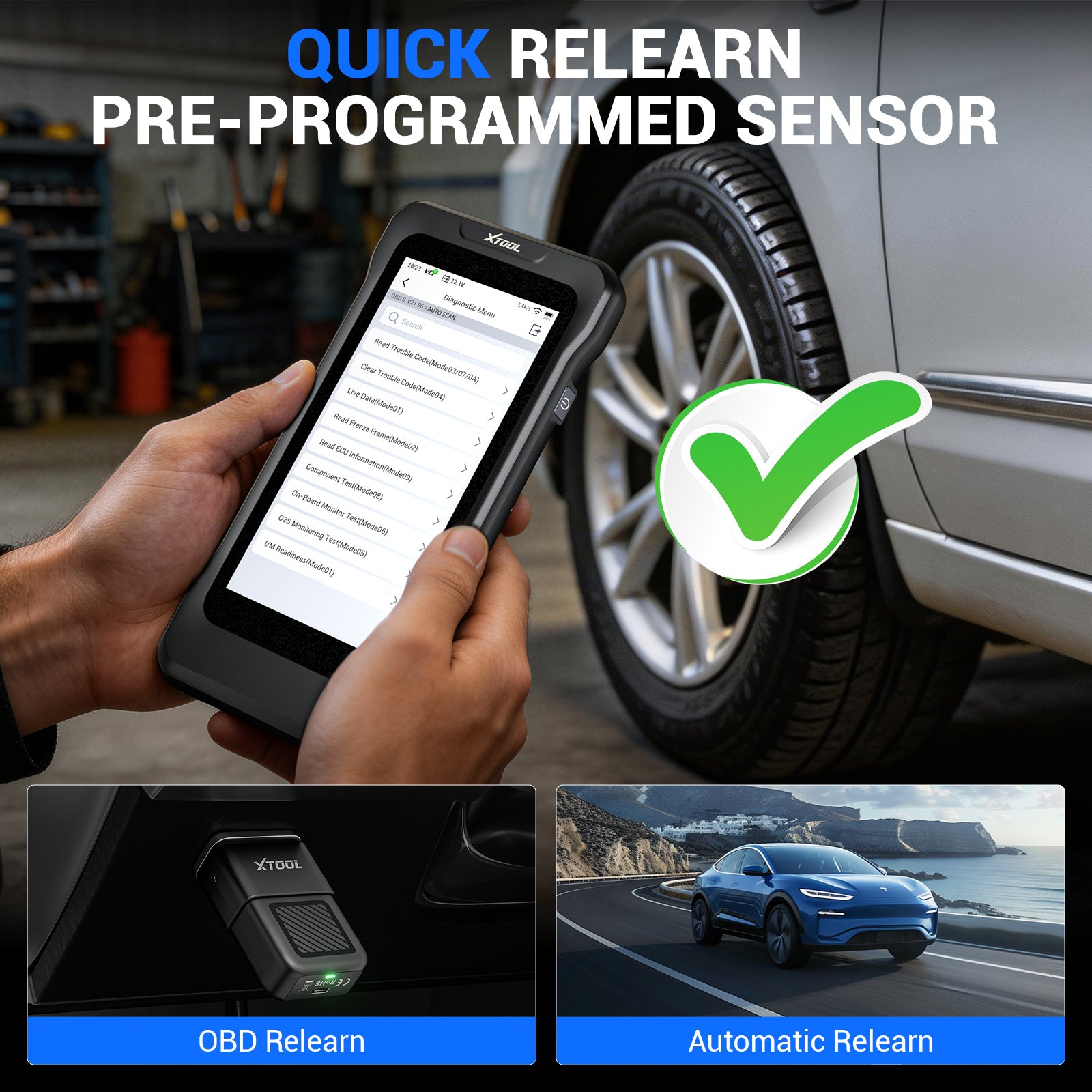 Xtool TP380 QUICK RELEARN PRE PROGRAMMED SENSOR

