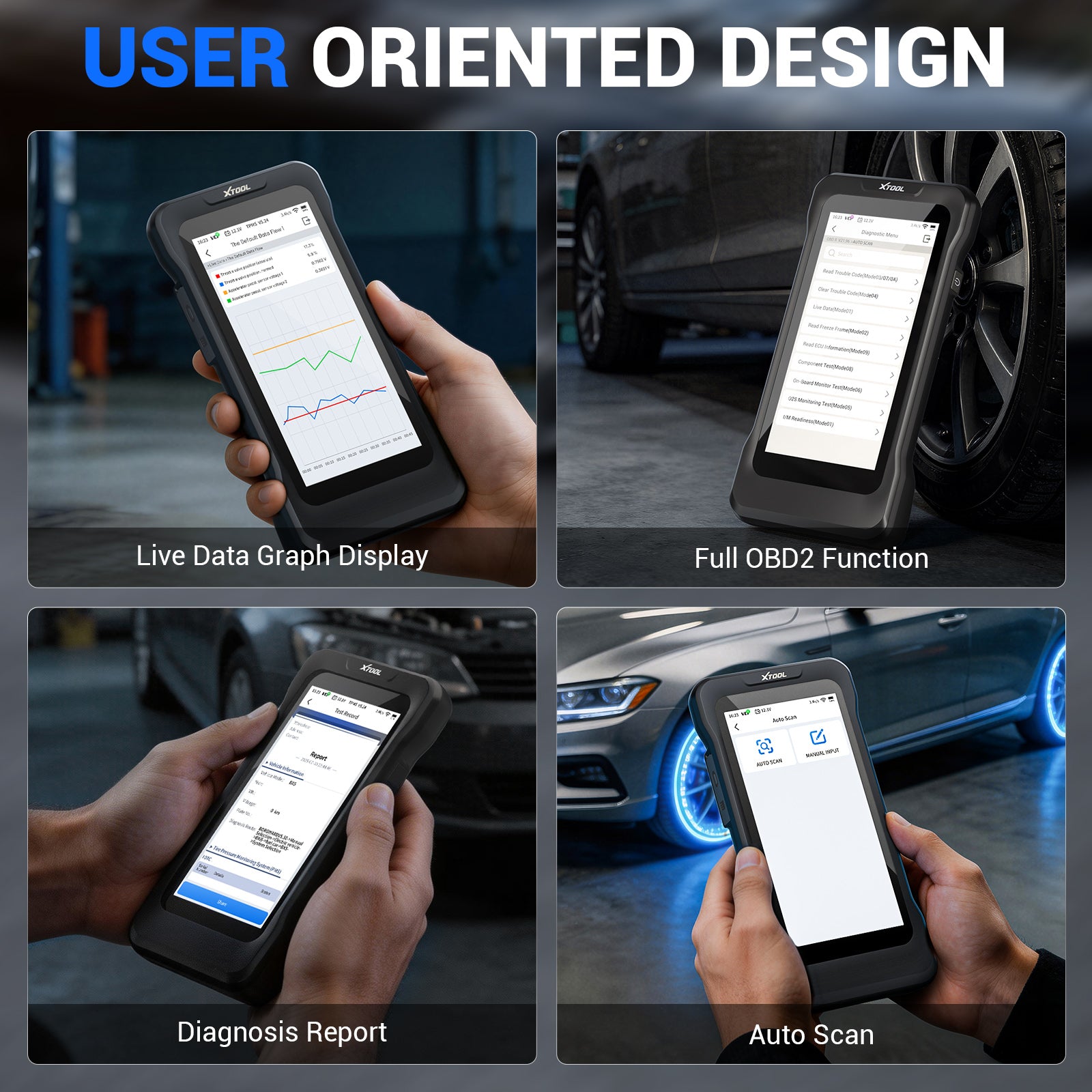 Xtool TP380 USER ORIENTED DESIGN